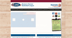 Desktop Screenshot of cacbasketball.com